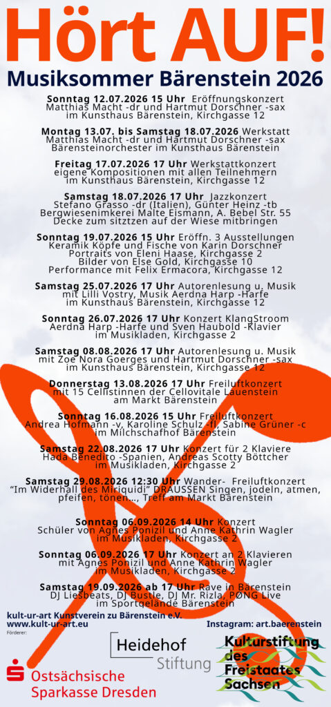 Musiksommer Bärenstein 2026